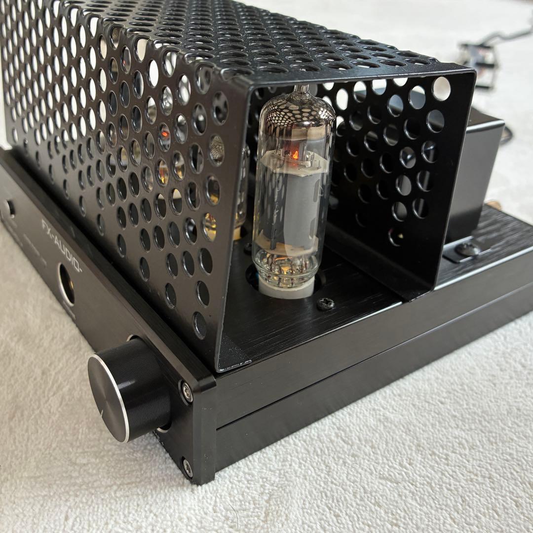 【美品】FX-AUDIO TUBE-P01J（保護ケージ ACアダプタ付）＋α