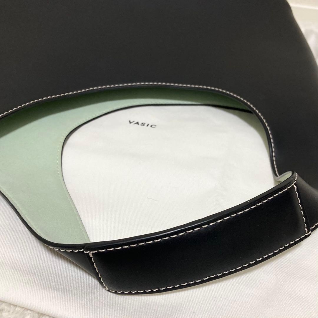保存袋付き♡ VASIC HALO ハンドバッグ ワンショルダー ブラック