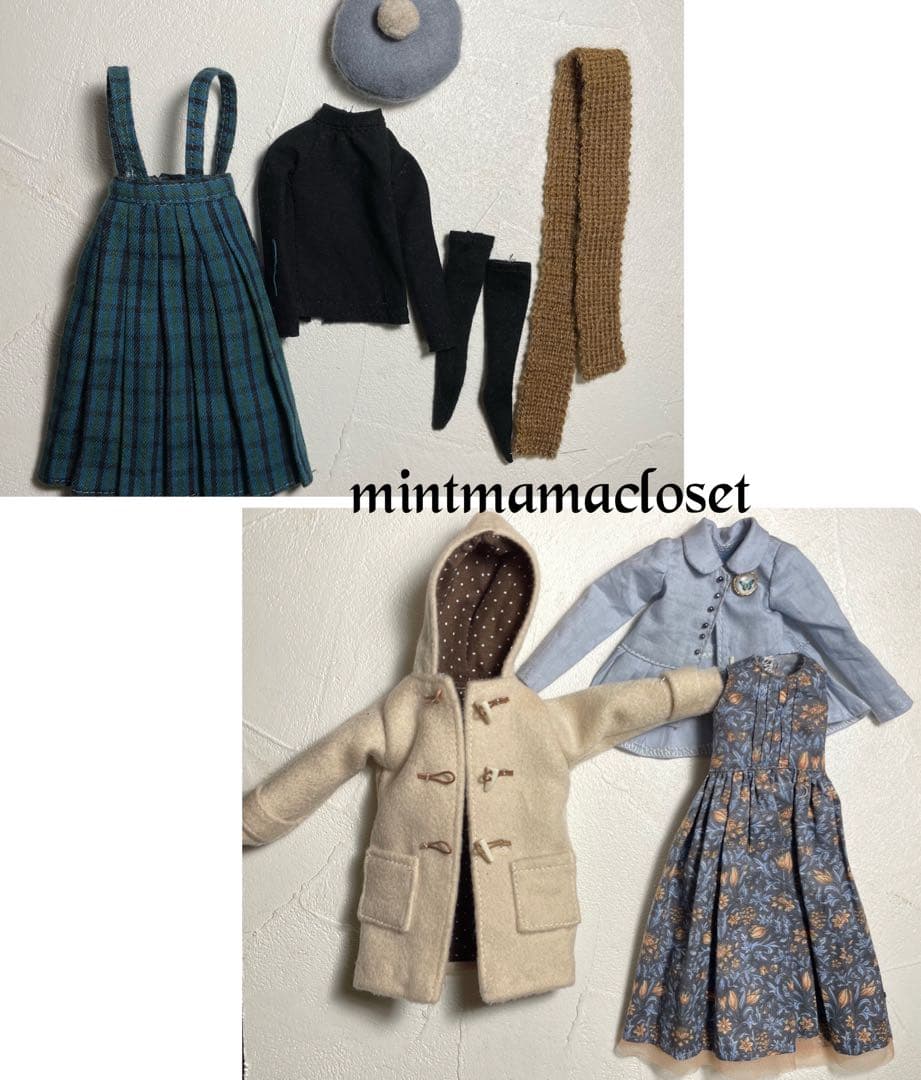 カシミヤ ダッフルコートセット