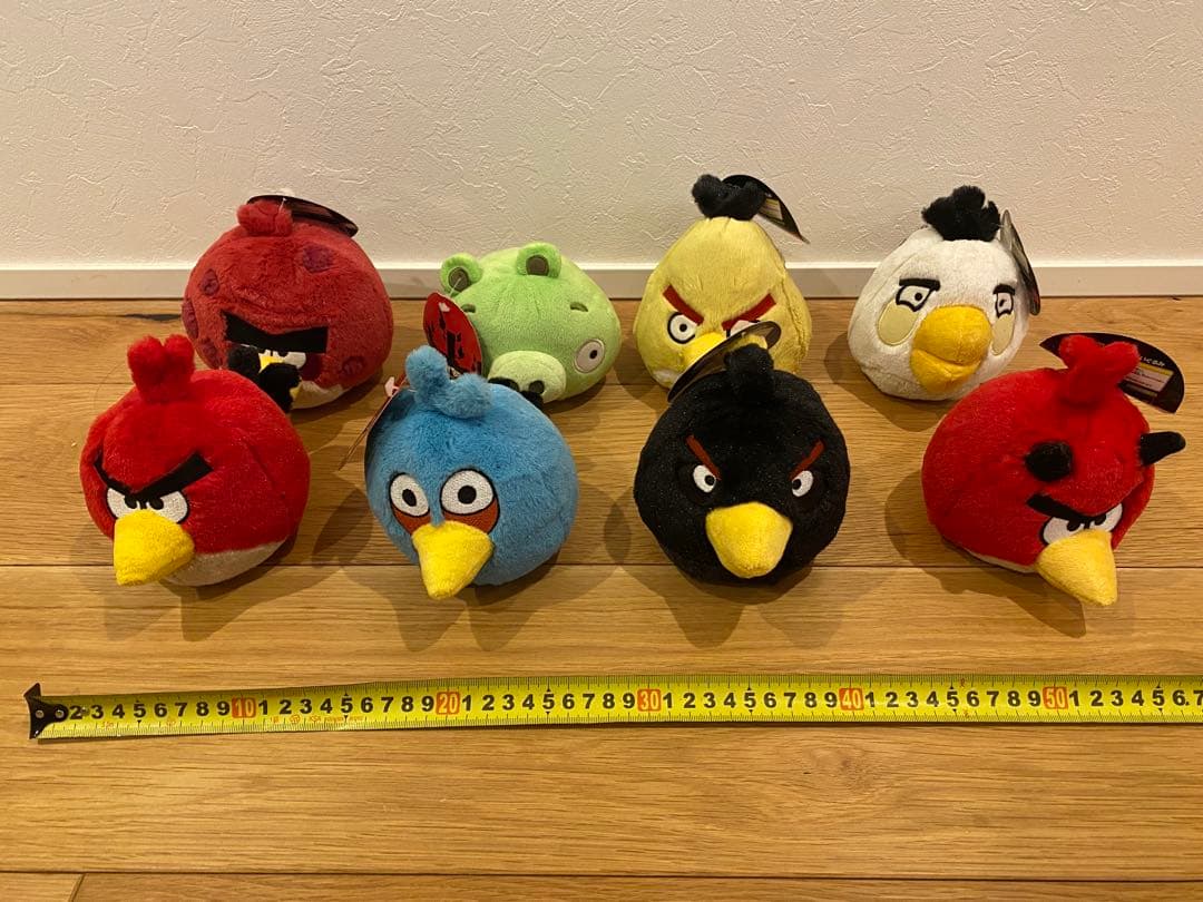 Angry Birds アングリーバード　ぬいぐるみ 8体セット
