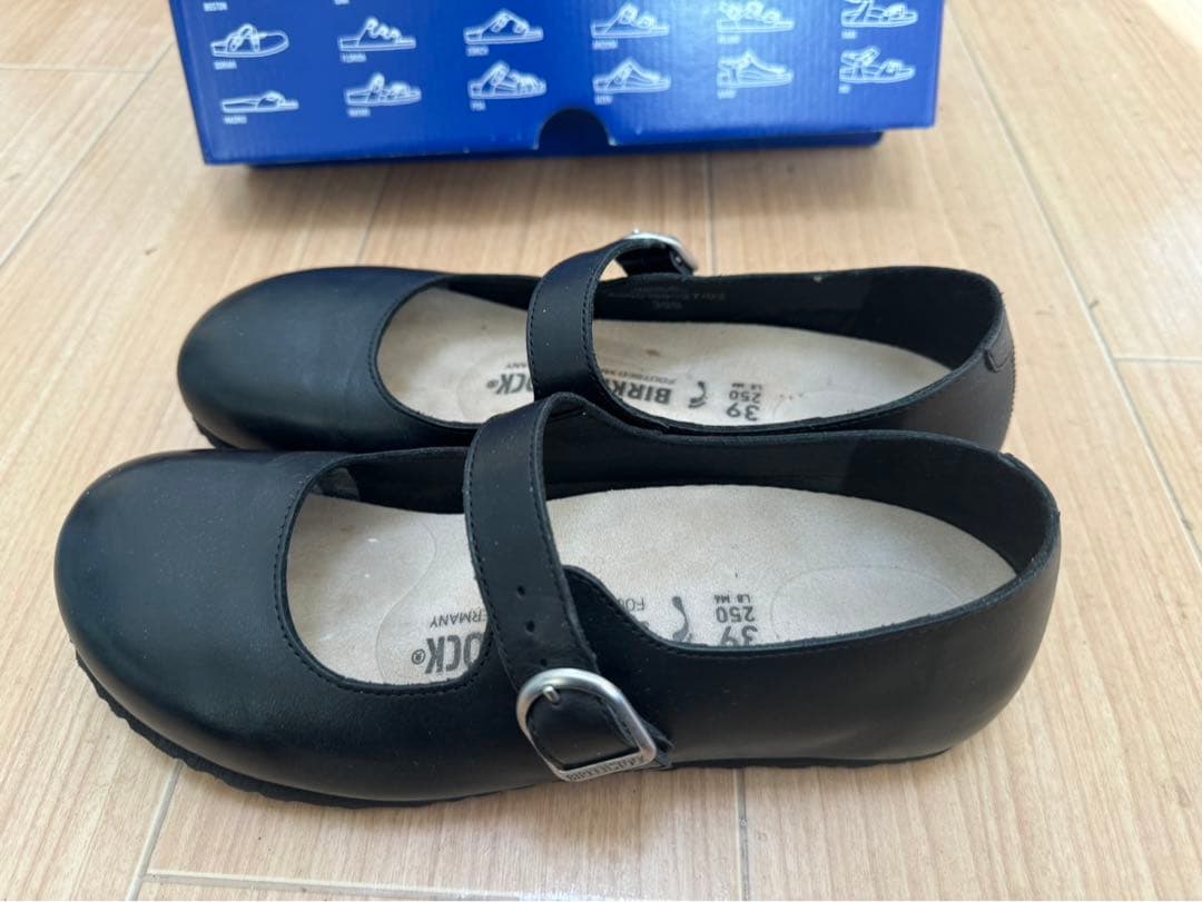 BIRKENSTOCK ブラックローファー 39