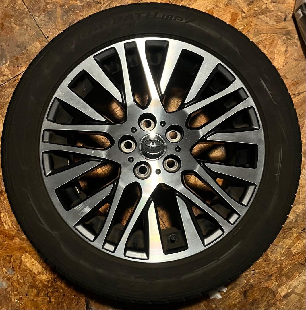 ヴェルファイア30前期18インチ純正アルミ夏タイヤホイールセットZGエディション