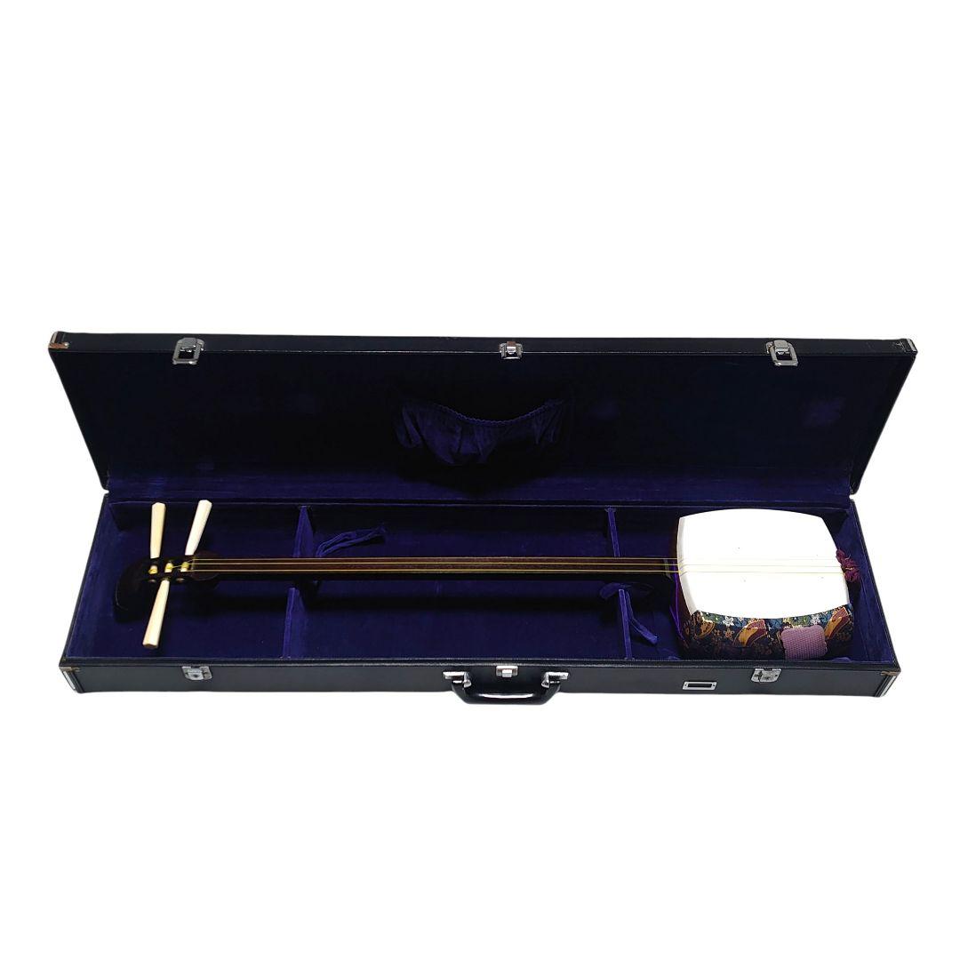 三味線 中棹 伝統芸能 和楽器 ハードケース付き