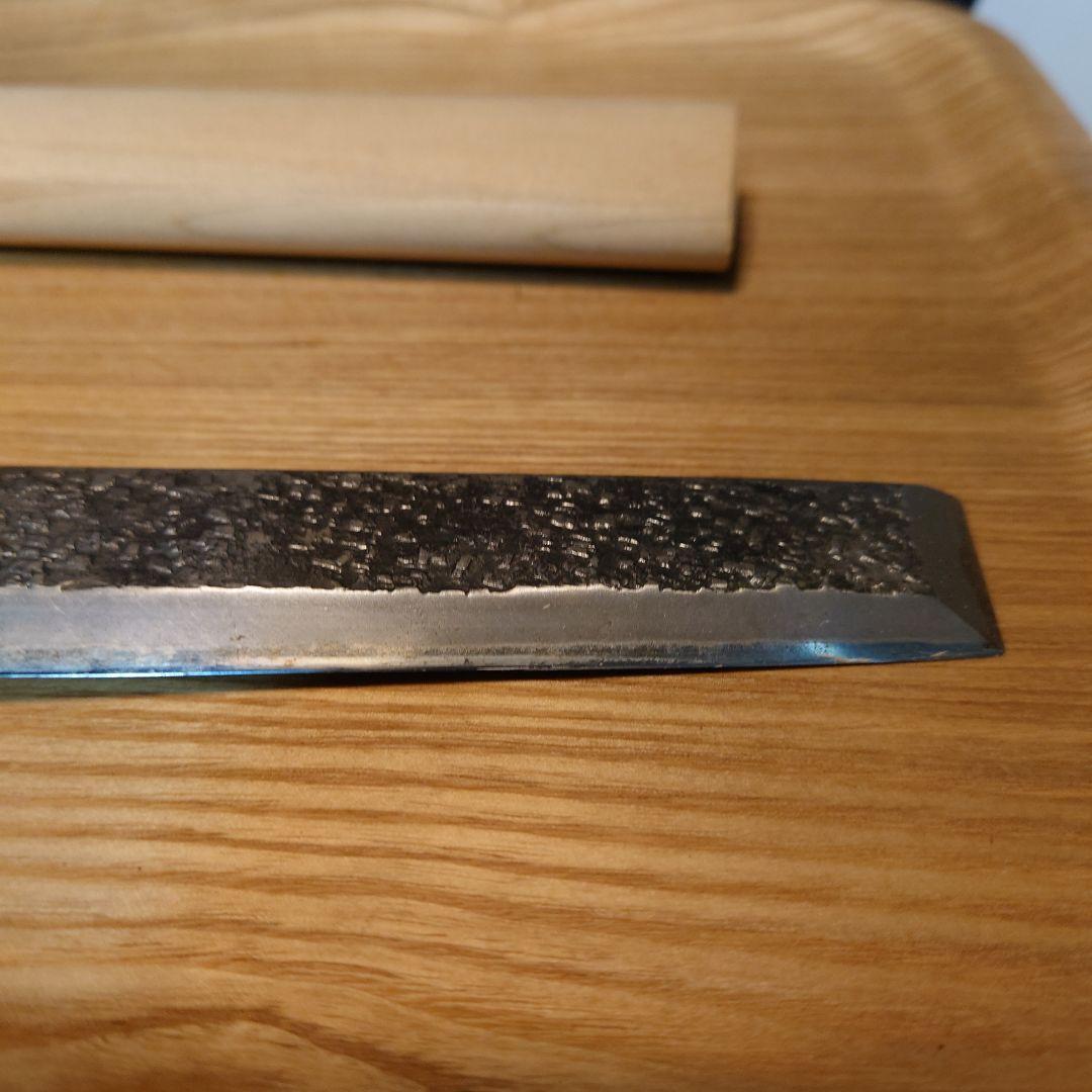 漆師屋 小刀　長運　木工具　古品　骨董　蔵出