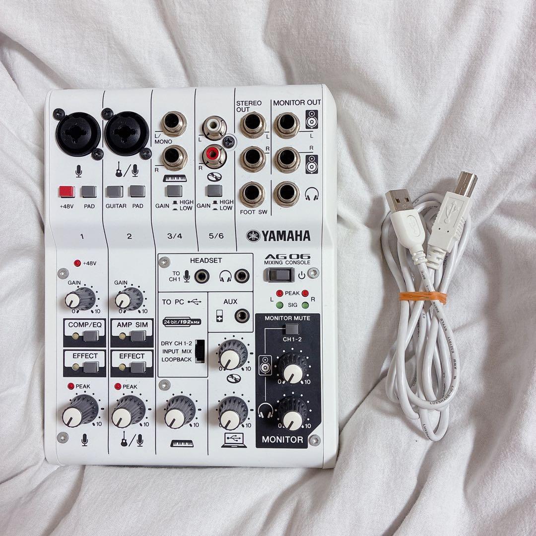 ヤマハ ag06【ジャンク品】