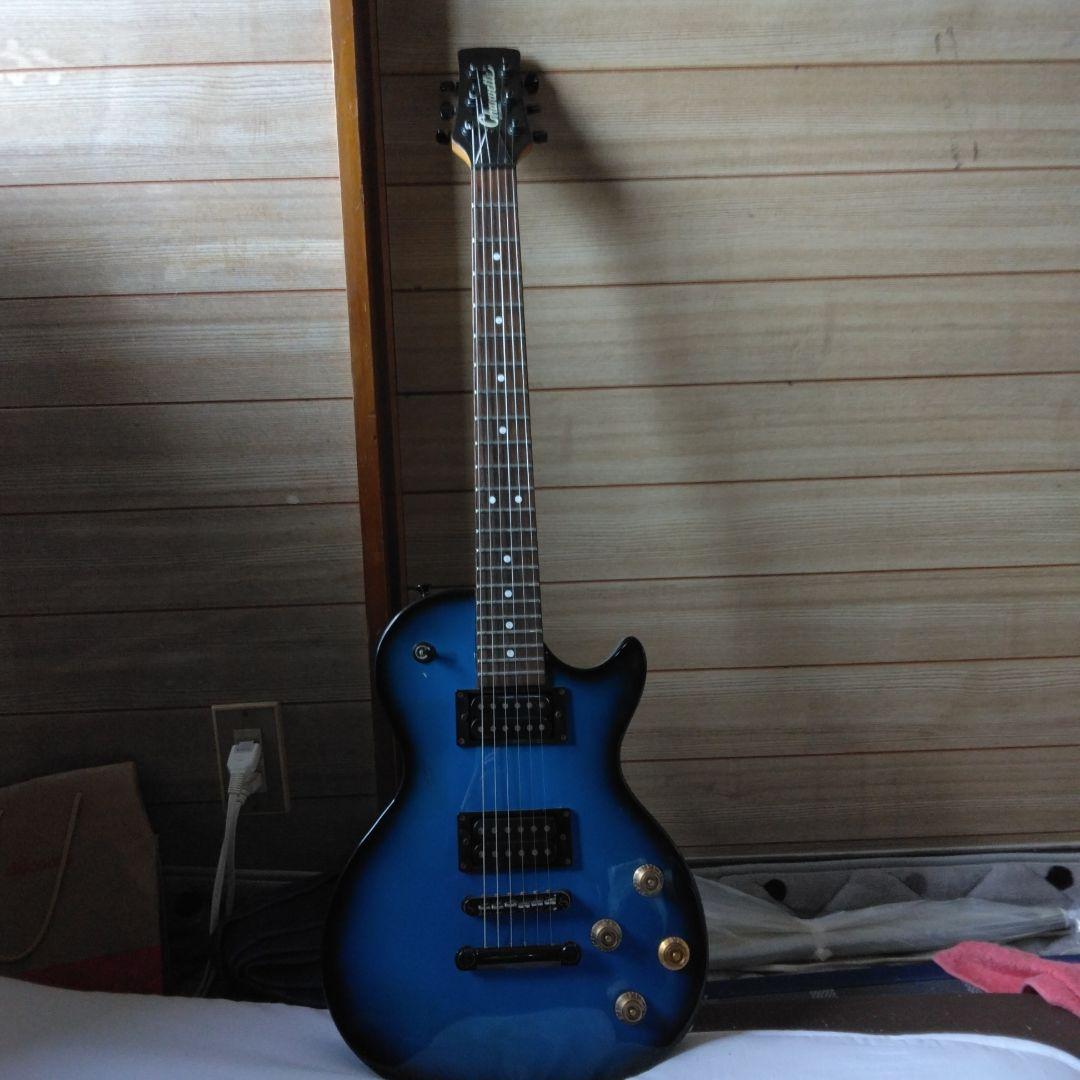 シャーベルレスポールブルーバースト