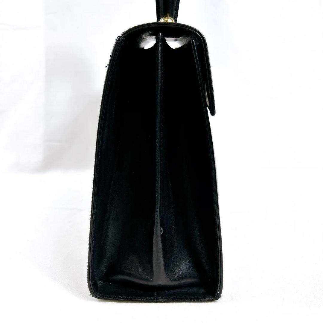 フェラガモ ガンチーニ レザー 2way フラップ ハンドバッグ