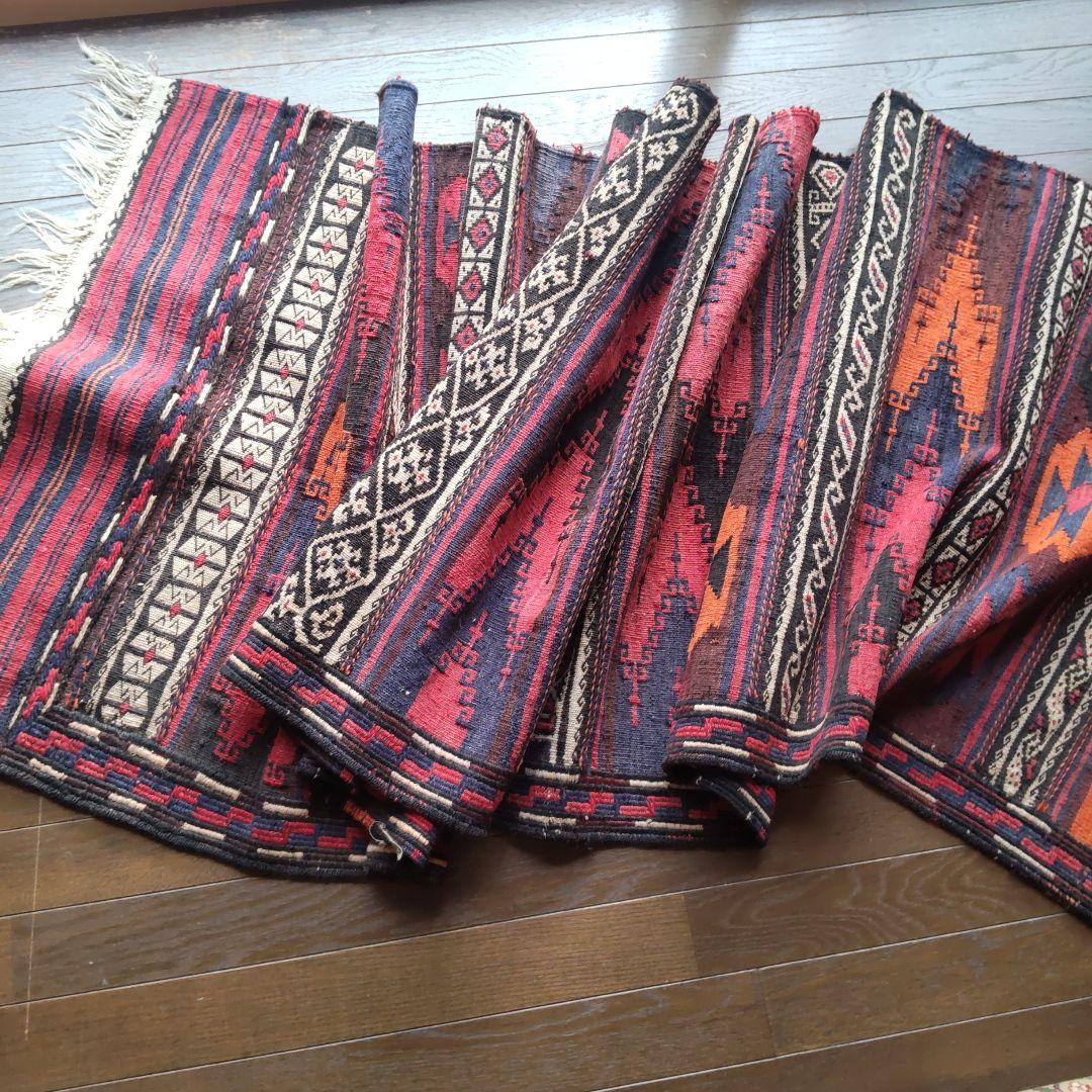 　アフガンキリム　バルーチ族　ランナー　廊下用