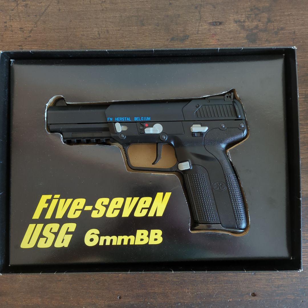 美品マルシンFive-seveNファイブ.セブンUSGガスブローバックガスガン