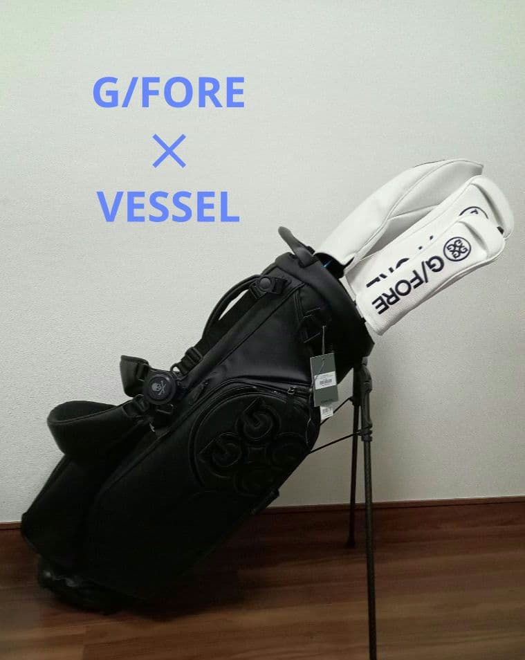 G/FORE ジーフォア(VESSEL製) キャディバッグ ＆ヘッドカバー