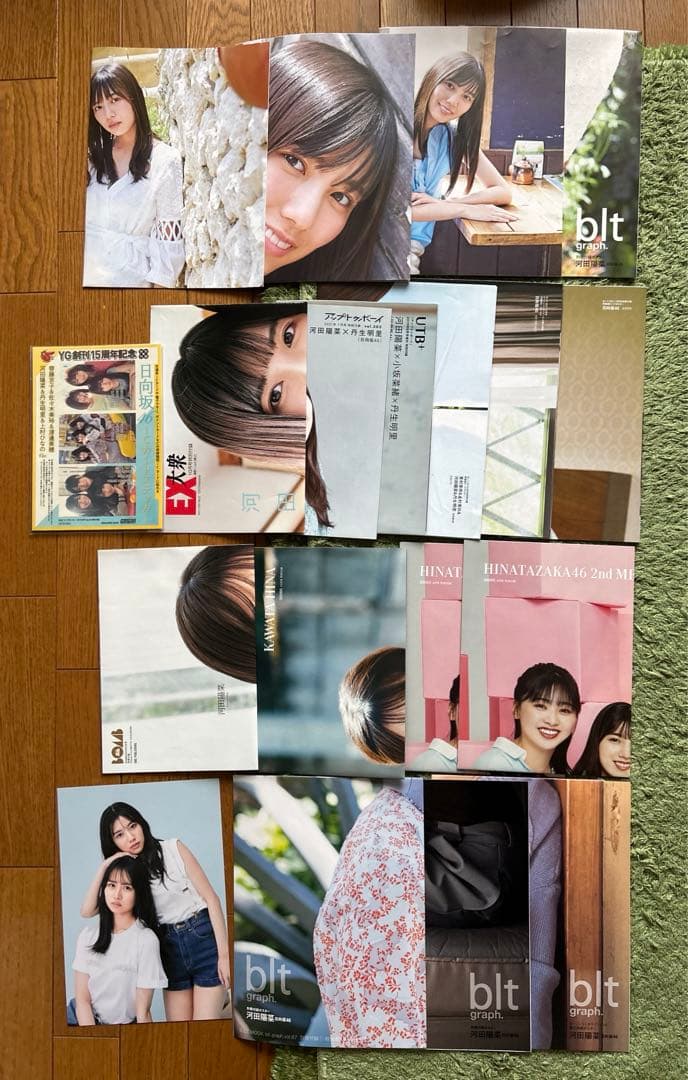 日向坂46 河田陽菜 まとめ売り 生写真 写真集 アクスタ ポスター タオル