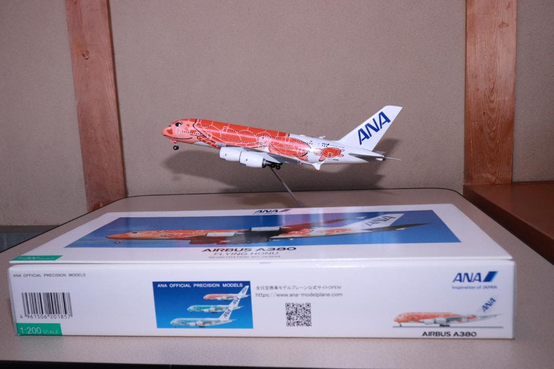 ANA エアバス A380 1/200 スケールモデル