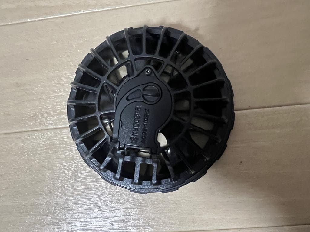 【超美品】バートルエアークラフト2025年最新AC09バッテリーファン セット