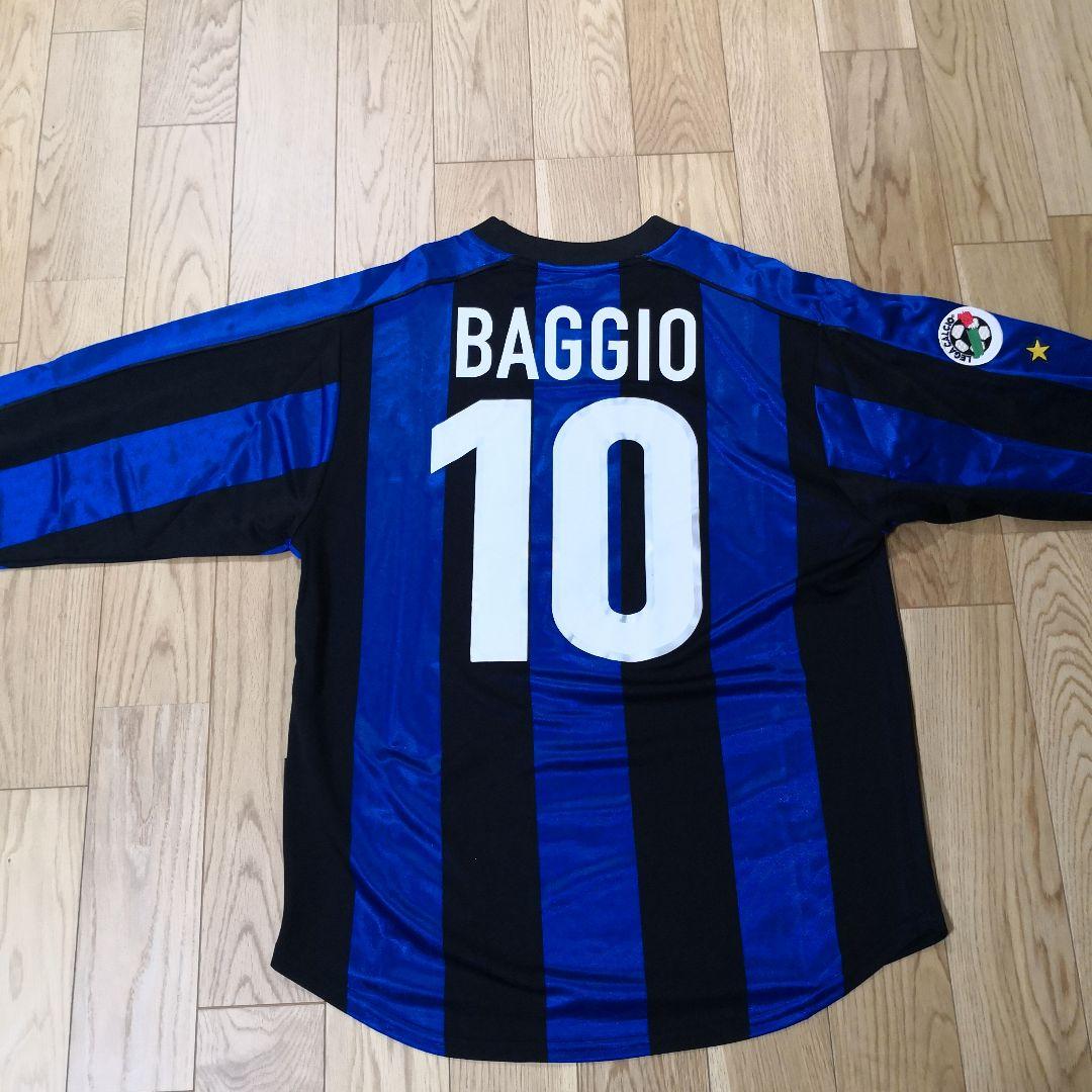 Mサイズ 正規品 当時物 99/00インテル長袖 ロベルトバッジョ