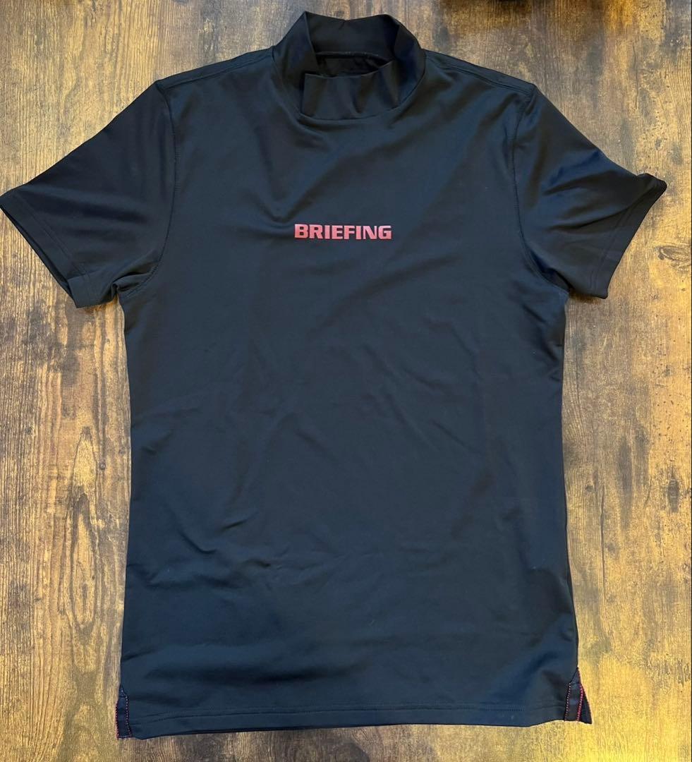 BRIEFING ブリーフィング モックネック ブラック