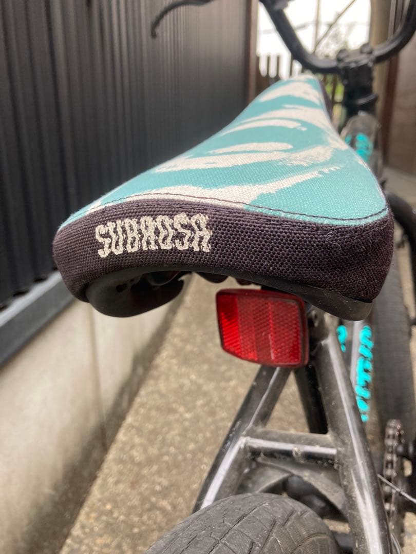 subrosa altus rant 16　小学生　BMX　ブレーキ付　サドル緑