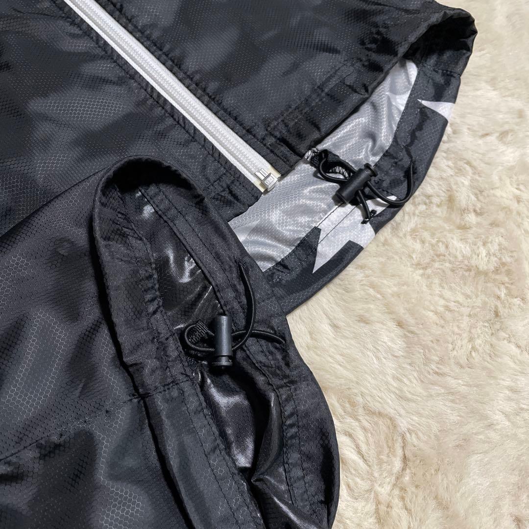 SVOLMEスボルメ星柄×ピステ ウィンドブレーカー×フルジップフーディパーカー