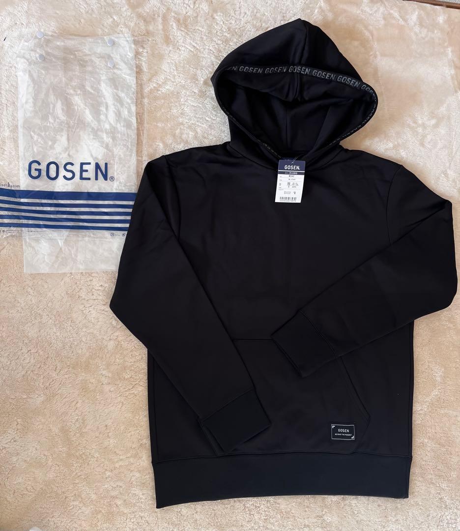 GOSEN ゴーセン　裏起毛ストレッチパーカー　メンズ　レディース　テニスウェア