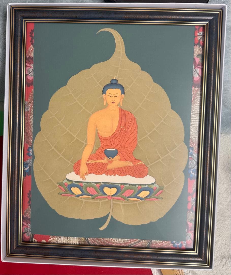 チベット仏画、タンカ　仏陀