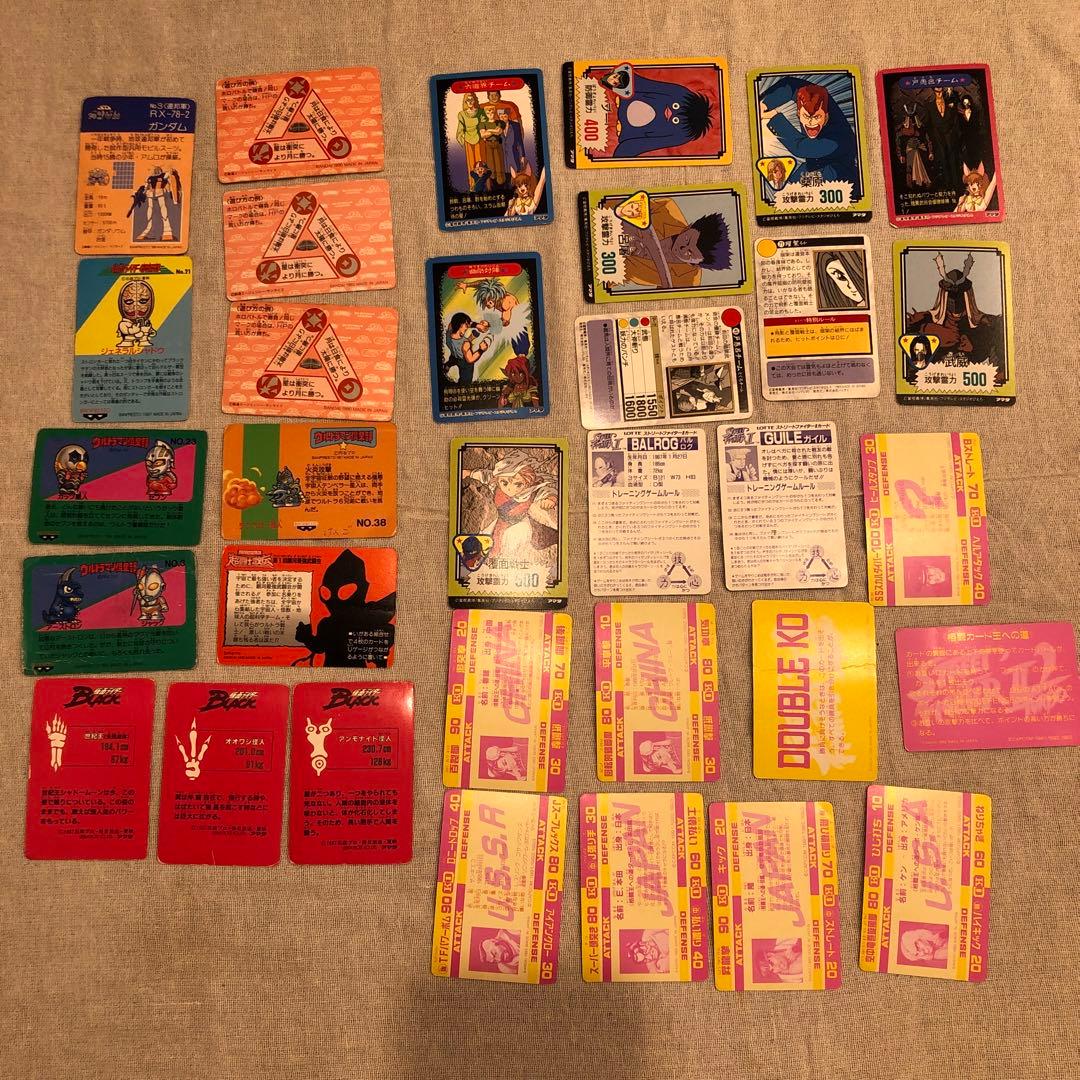 【当時物・レア・希少】ビックリマンシール、ドラゴンボール等カード大量まとめ売り