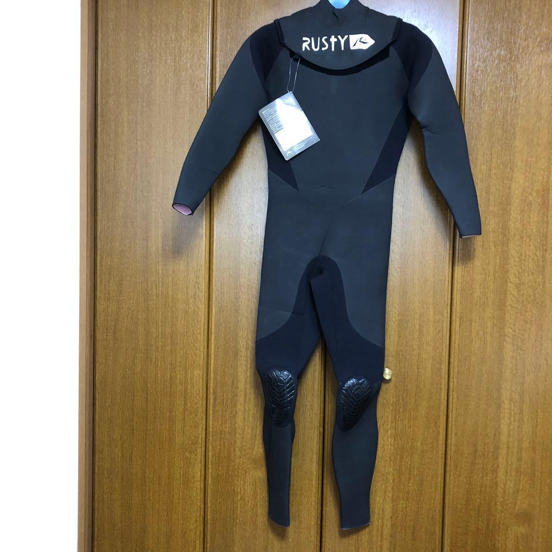 〔未使用〕RUSTY フルスーツ ウェットスーツ ブラック ネオプレン