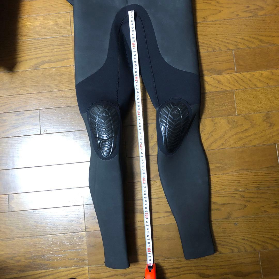 〔未使用〕RUSTY フルスーツ ウェットスーツ ブラック ネオプレン