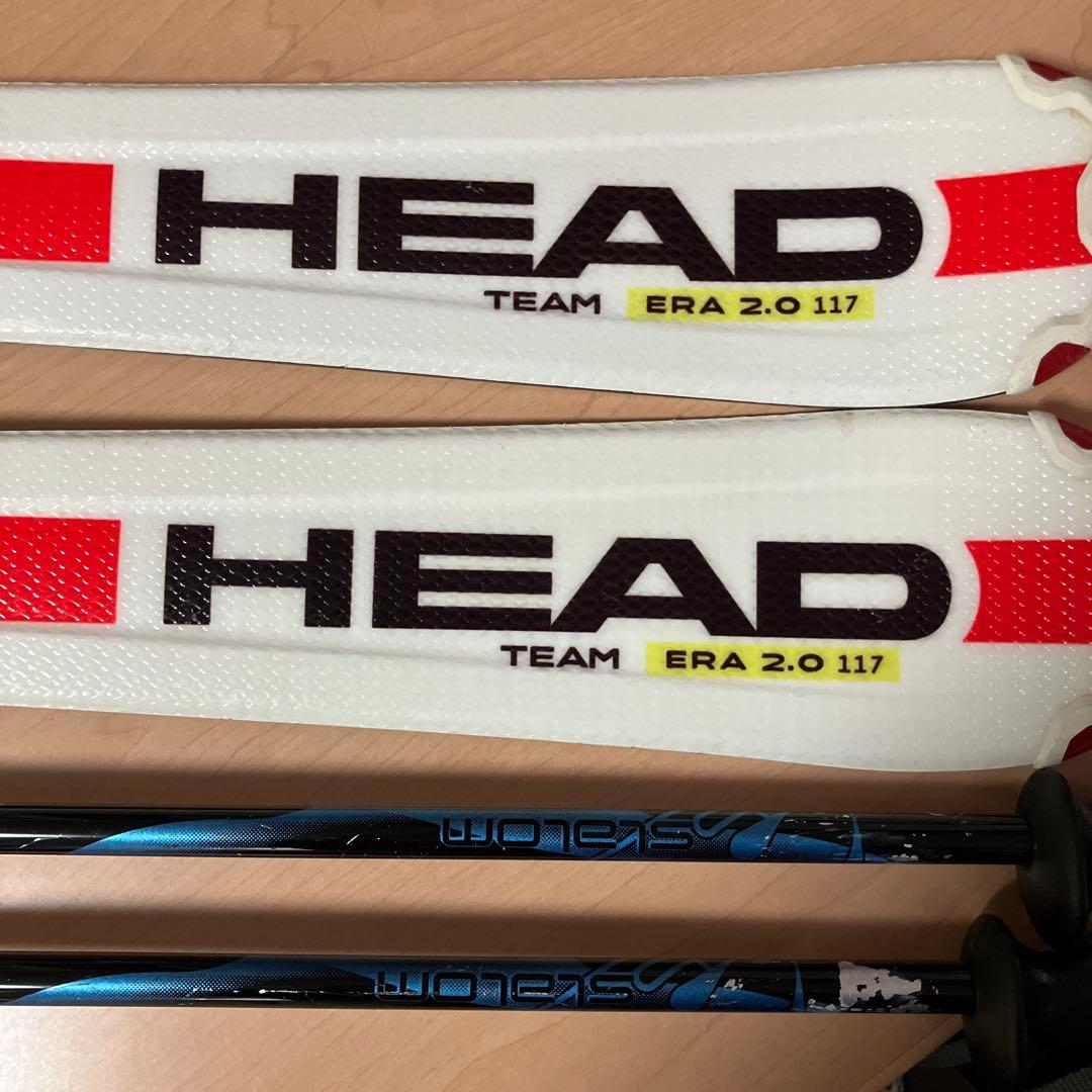 HEAD Supershape Team スキー板とポール