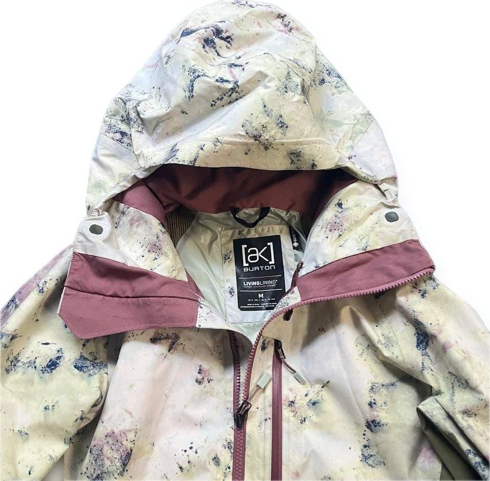 Burton [ak] バートン GORE-TEX スノボジャケット M　総柄