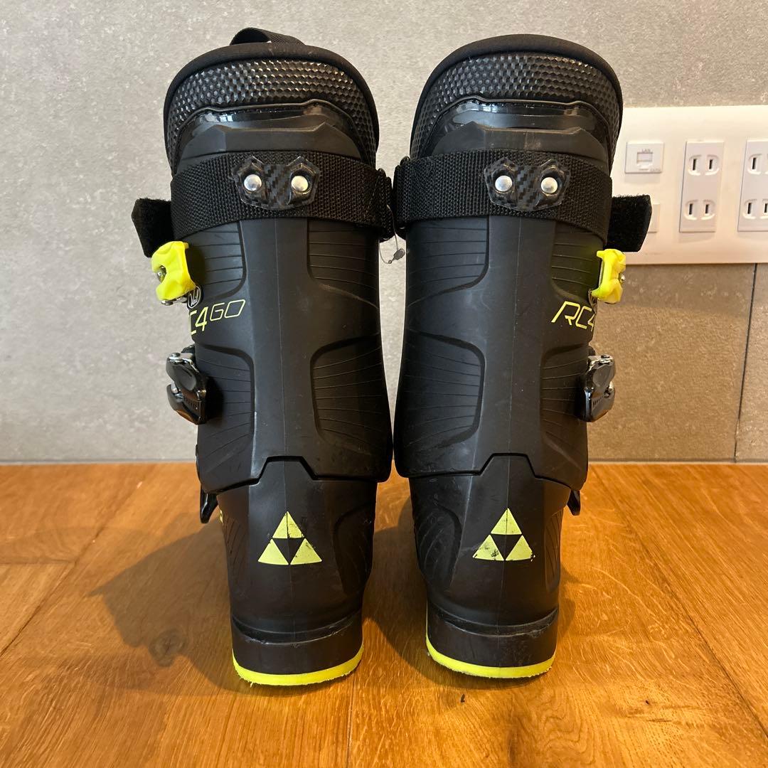 FISCHER RC4 GO 子供用スキー靴 ブラック/イエロー 23.5cm