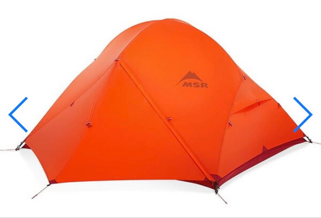 MSR 山岳テント　アクセス3 美品