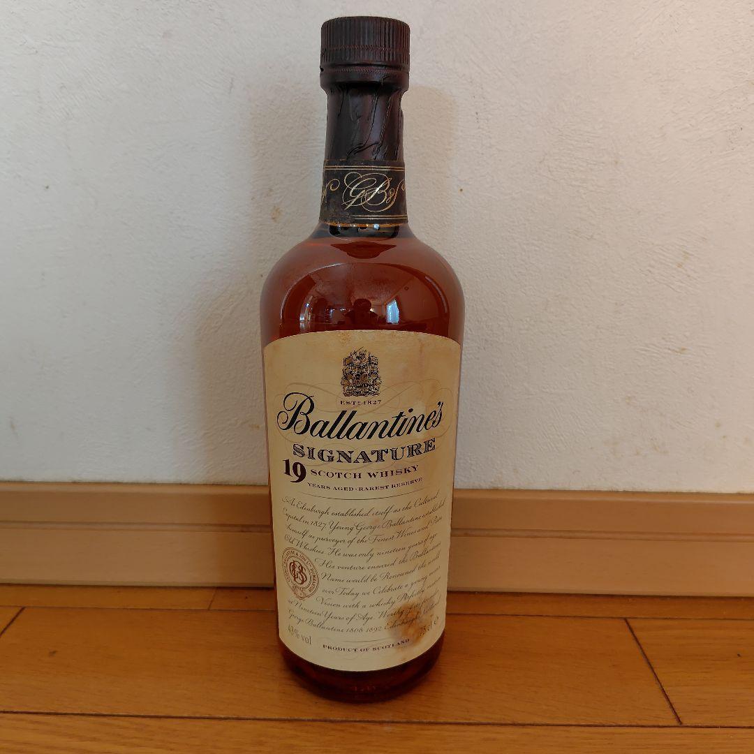 【未開栓】Ballantine's Signature 19 年ウイスキー