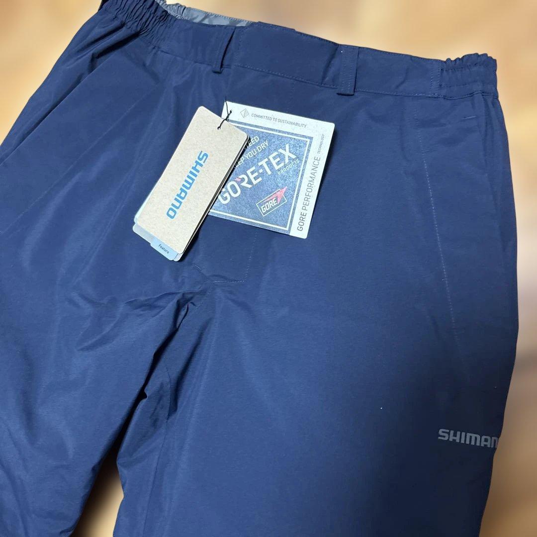 新品　シマノ　RB-033W ゴアテックス インサレーション レインパンツXL
