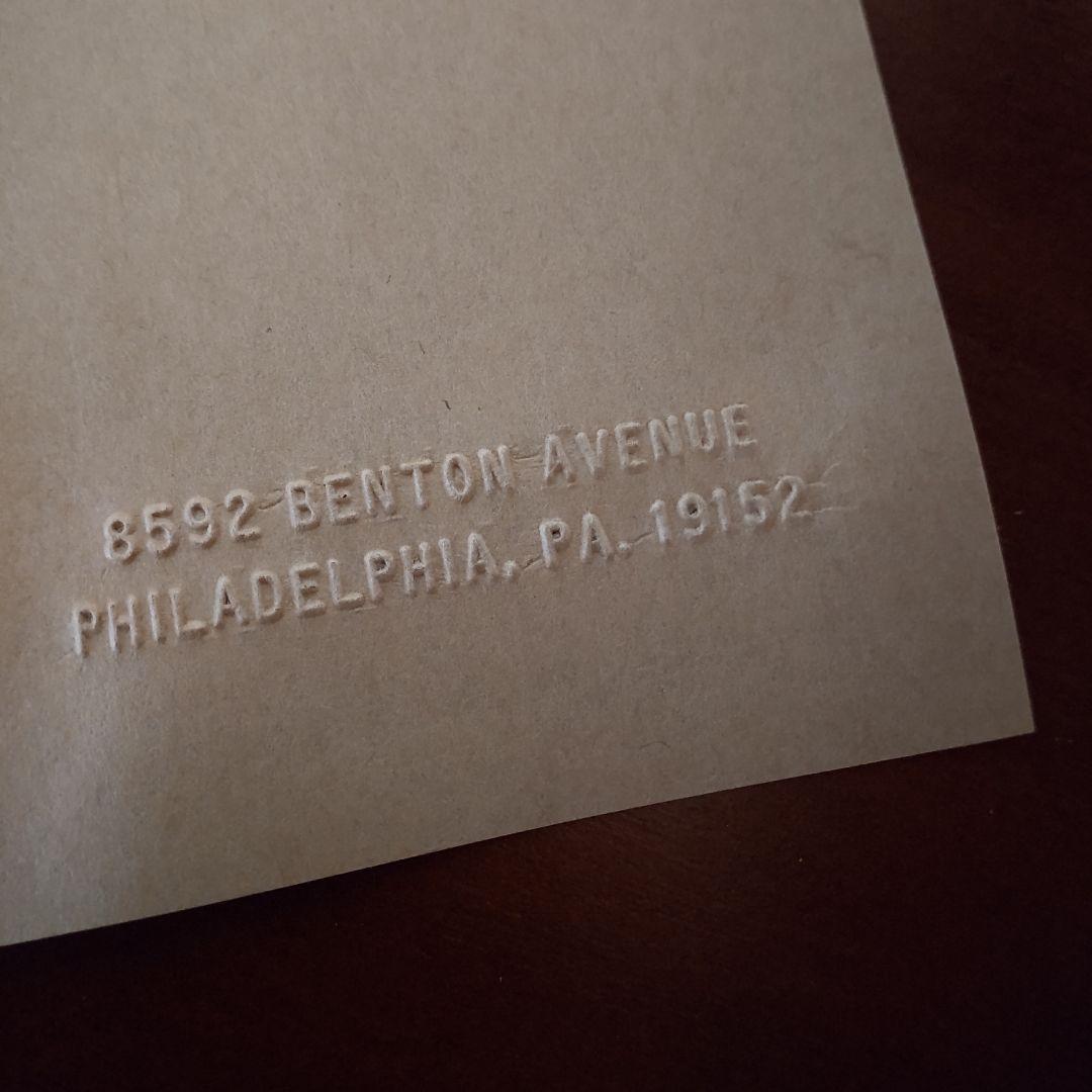 アメリカ ヴィンテージ エンボッサー スタンプ 11072