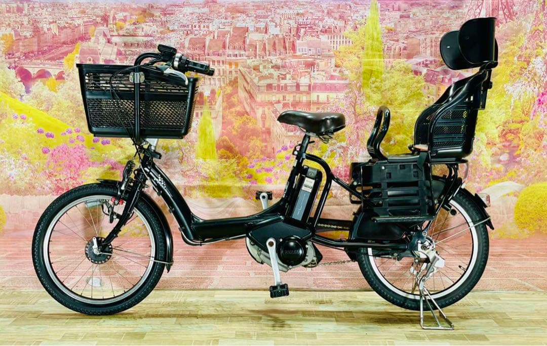 K2692 電動自転車ブリヂストン アンジェリーノ 子供乗せ 20インチ送料無料