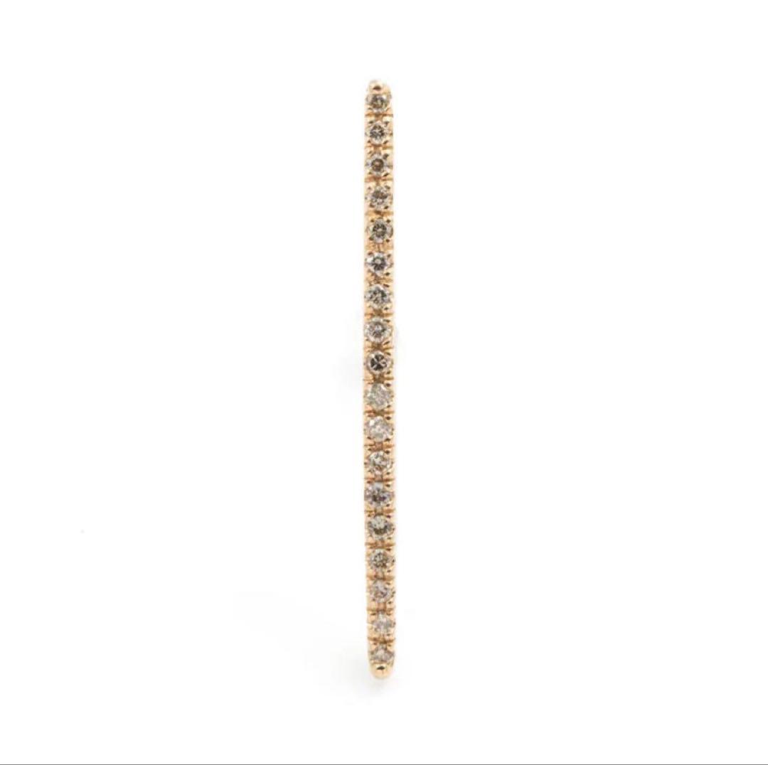 ハレクラニGossamer ロングバー ダイヤモンドピアス【ペア】