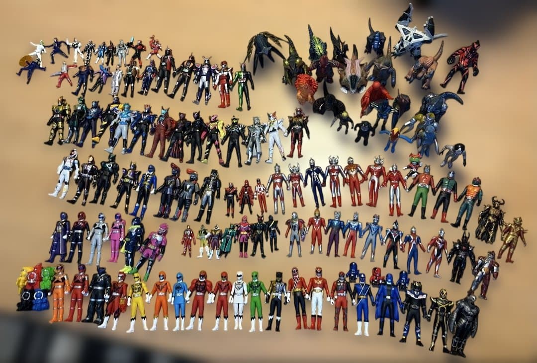 ソフビ 大量まとめ売り 129体セット