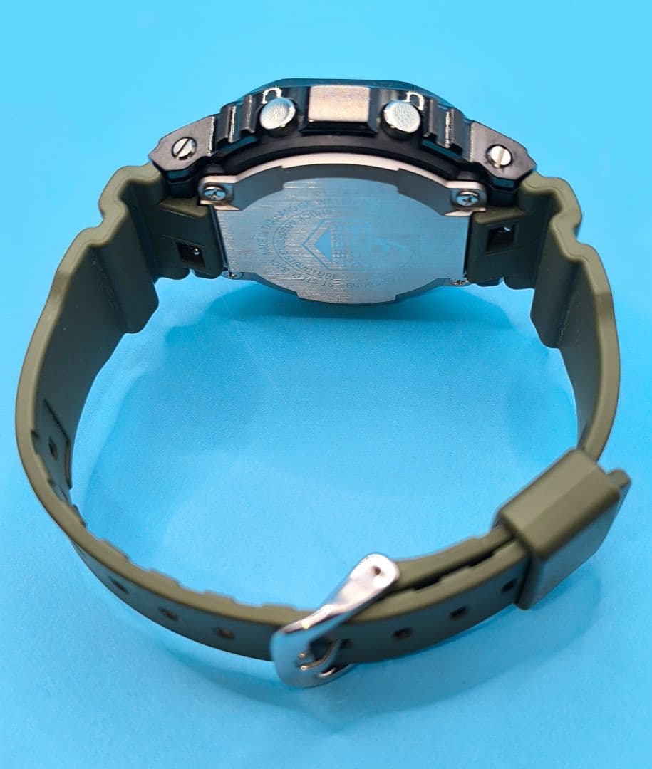 【極美品】G-SHOCK GM-5600B-3JF 迷彩グリーン電池新品