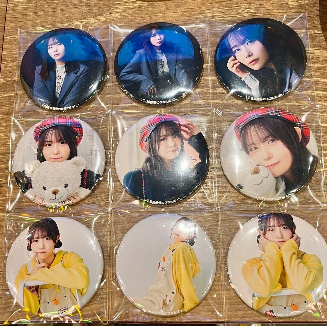 小日向美香 こひなたぼっこ　缶バッジ　9個セット