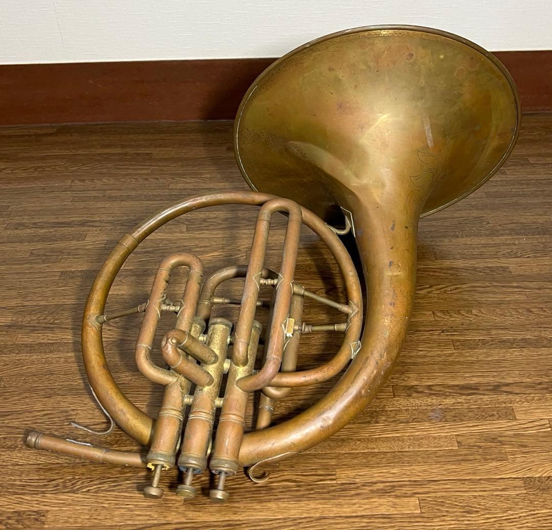 【希少】NIKKAN ホルン ニッカン 管楽器 吹奏楽