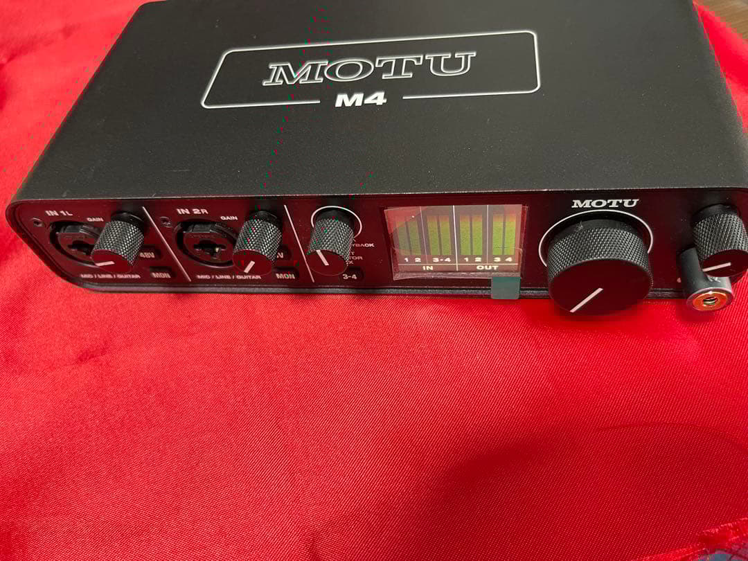 DTM・DAW MOTU M4