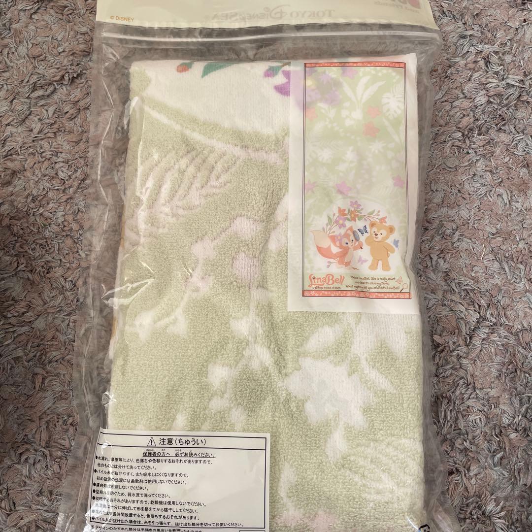 ダッフィーフレンズ　リーナベル　トートバッグ　フェイスタオルセット