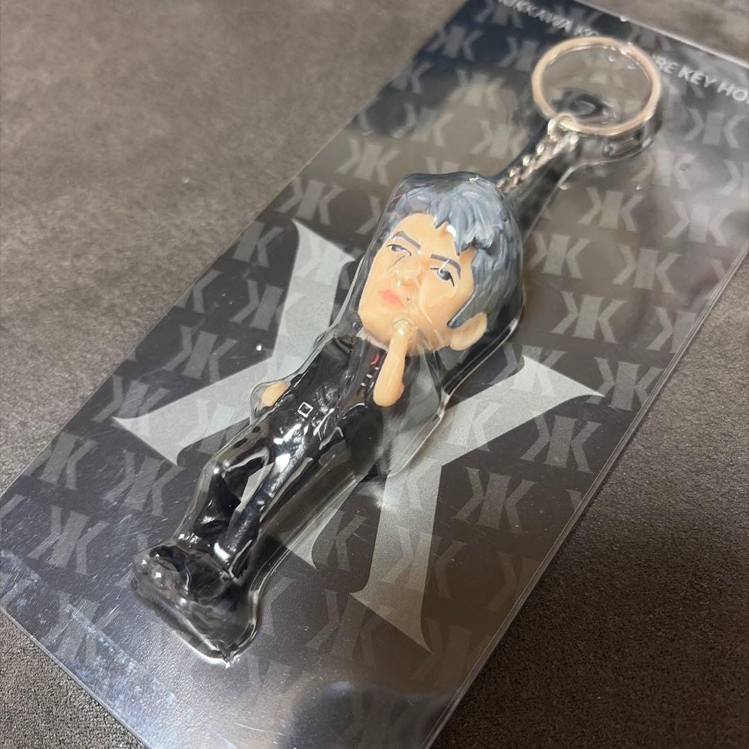 お値下げ［激レア］吉川晃司　ミニミニ兄貴キーホルダー（仮面ライダーWピック付き)