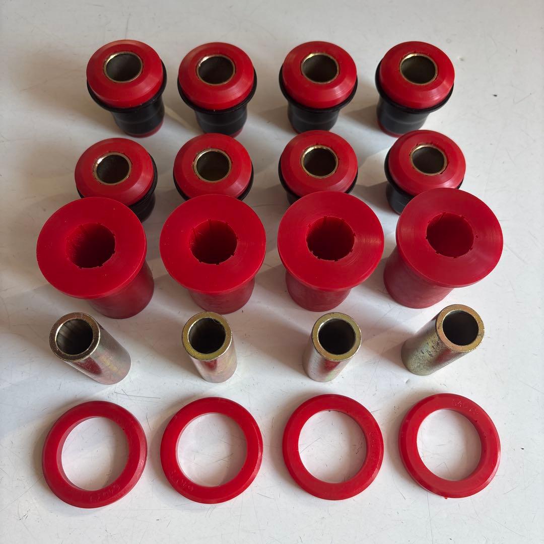 55〜64 インパラ エナジー製フロントアーム/リアアーム ブッシュセット新品