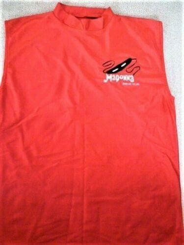 マドンナ　The Girlie Show　オフィシャル ノースリーブ Tシャツ