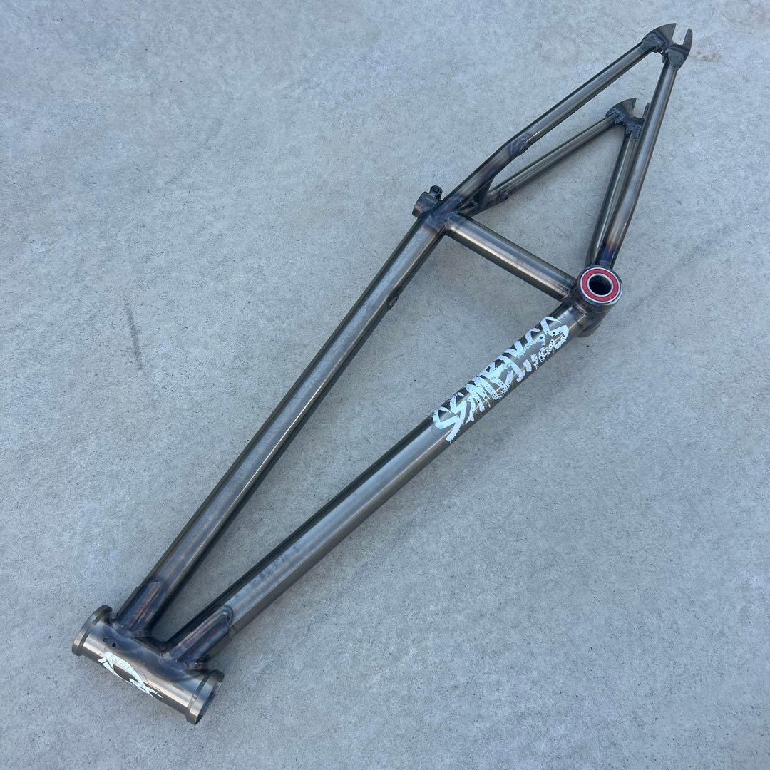 自転車本体 S&M DAGGER FRAME 20.5 / Gloss Clear