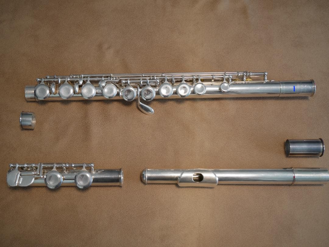 オーバーホール済み【A.R.ハンミッヒ】　ドイツ製　総銀製フルート