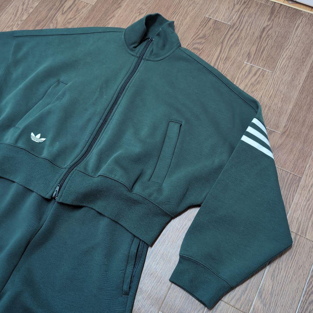 adidas　ジャージ　緑　上下セット売り