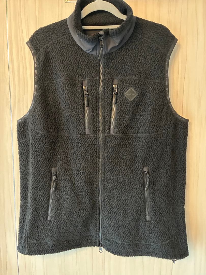 ブルゾン アウター 「ブリーフィングゴルフ」MS WOOL BOA VEST