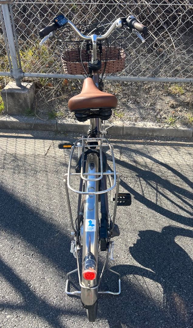 パナソニック電動アシスト自転車エコナビ付き26インチ5x5関東圏配送可能