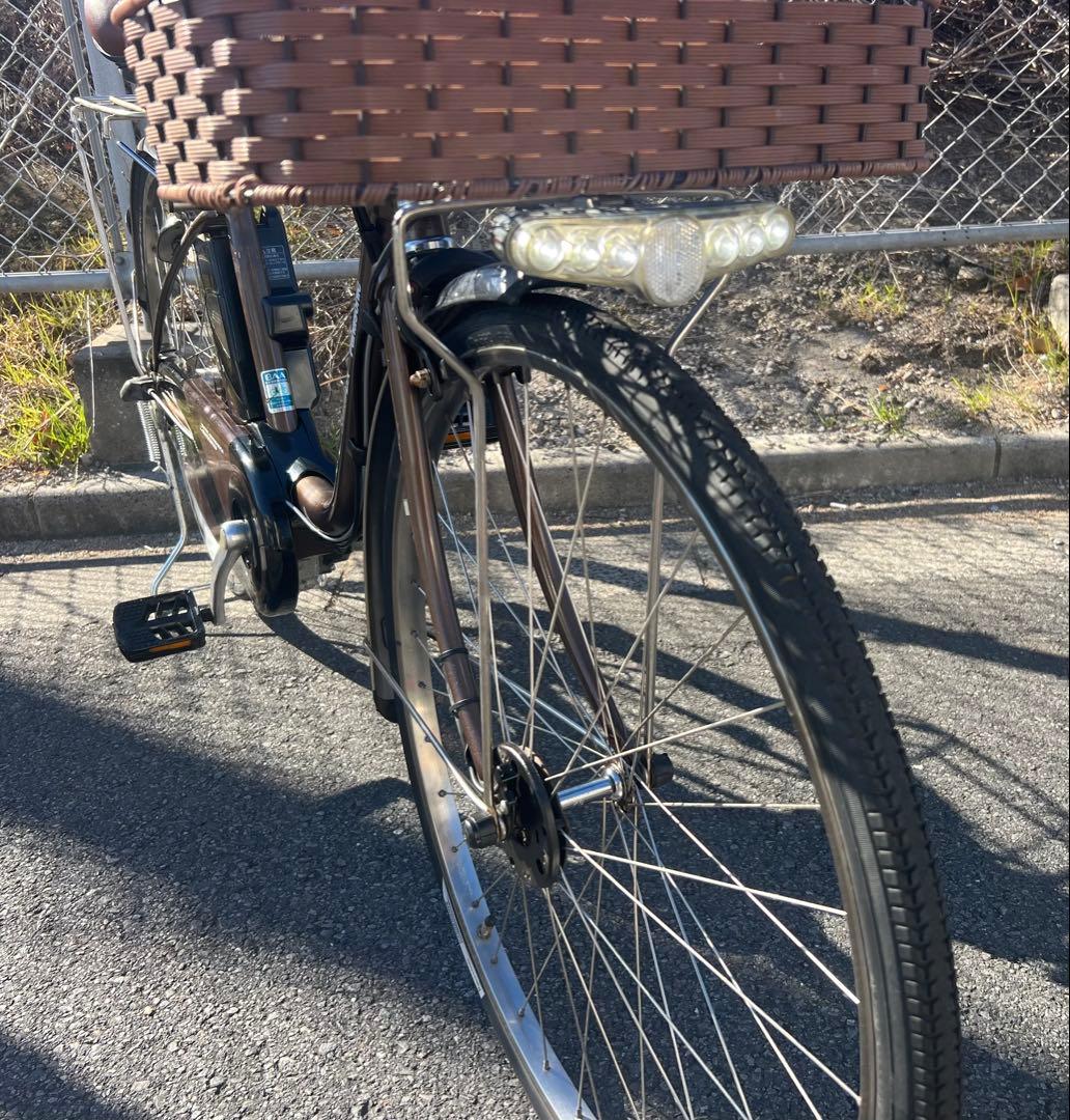 パナソニック電動アシスト自転車エコナビ付き26インチ5x5関東圏配送可能